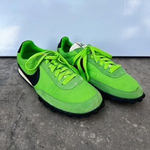 Green PRIDE Nike Waffle Racers